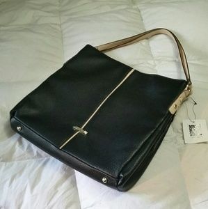 NWT Anne Klein "Kickstart" Leather Purse